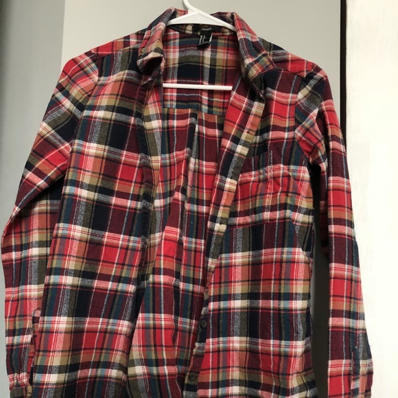 Forever 21 Tops - Forever 21 Red Plaid Flannel